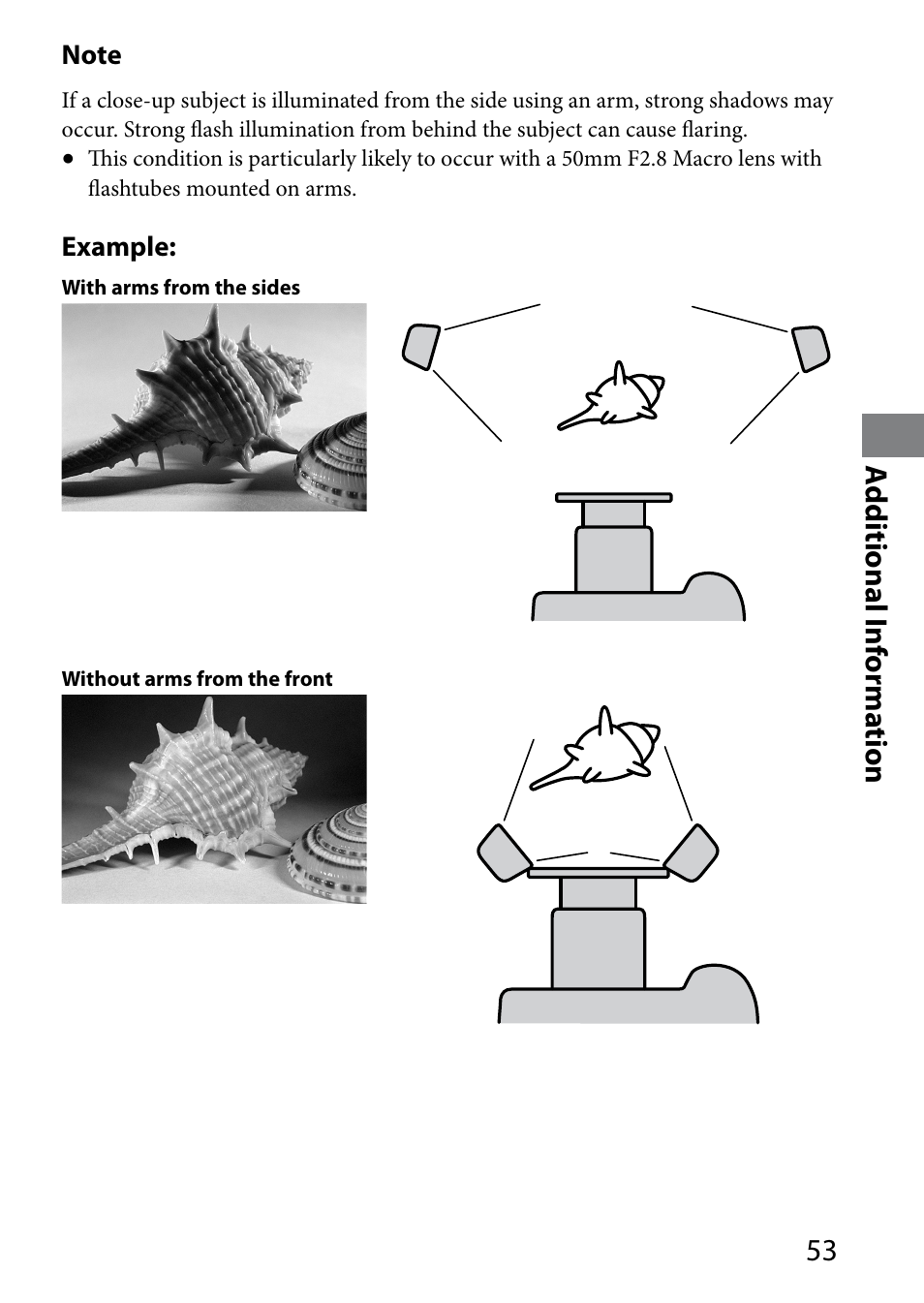 A dditional inf orma tion | Sony HVL-MT24AM User Manual | Page 53 / 294