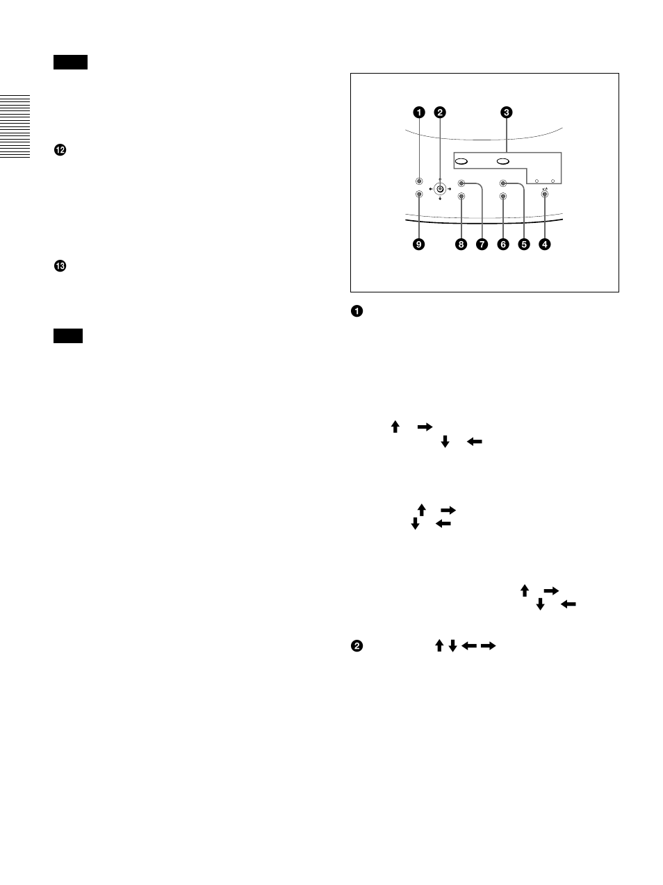 Control panel, Control panel (gb) | Sony VPL-FX50 User Manual | Page 10 / 108