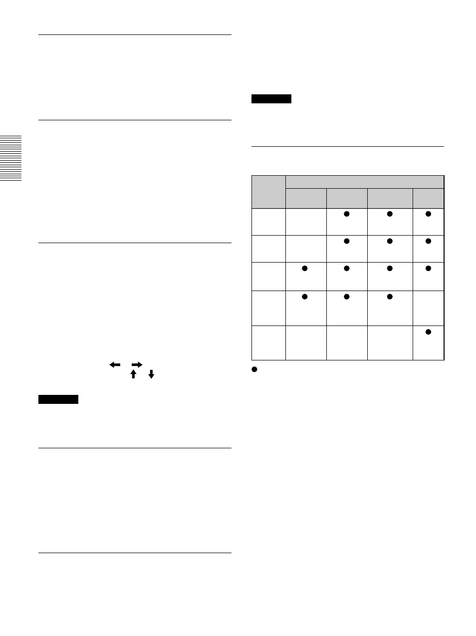 Phase, Ampl h, Depl | Format, Conv freq (convertisseur de balayage) | Sony VPL-FX50 User Manual | Page 58 / 108