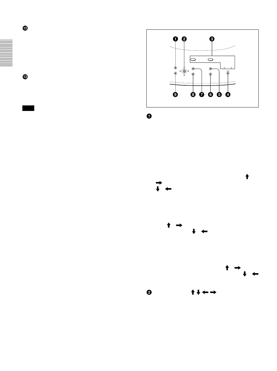 Panel de control, Panel de control (es) | Sony VPL-FX50 User Manual | Page 78 / 108