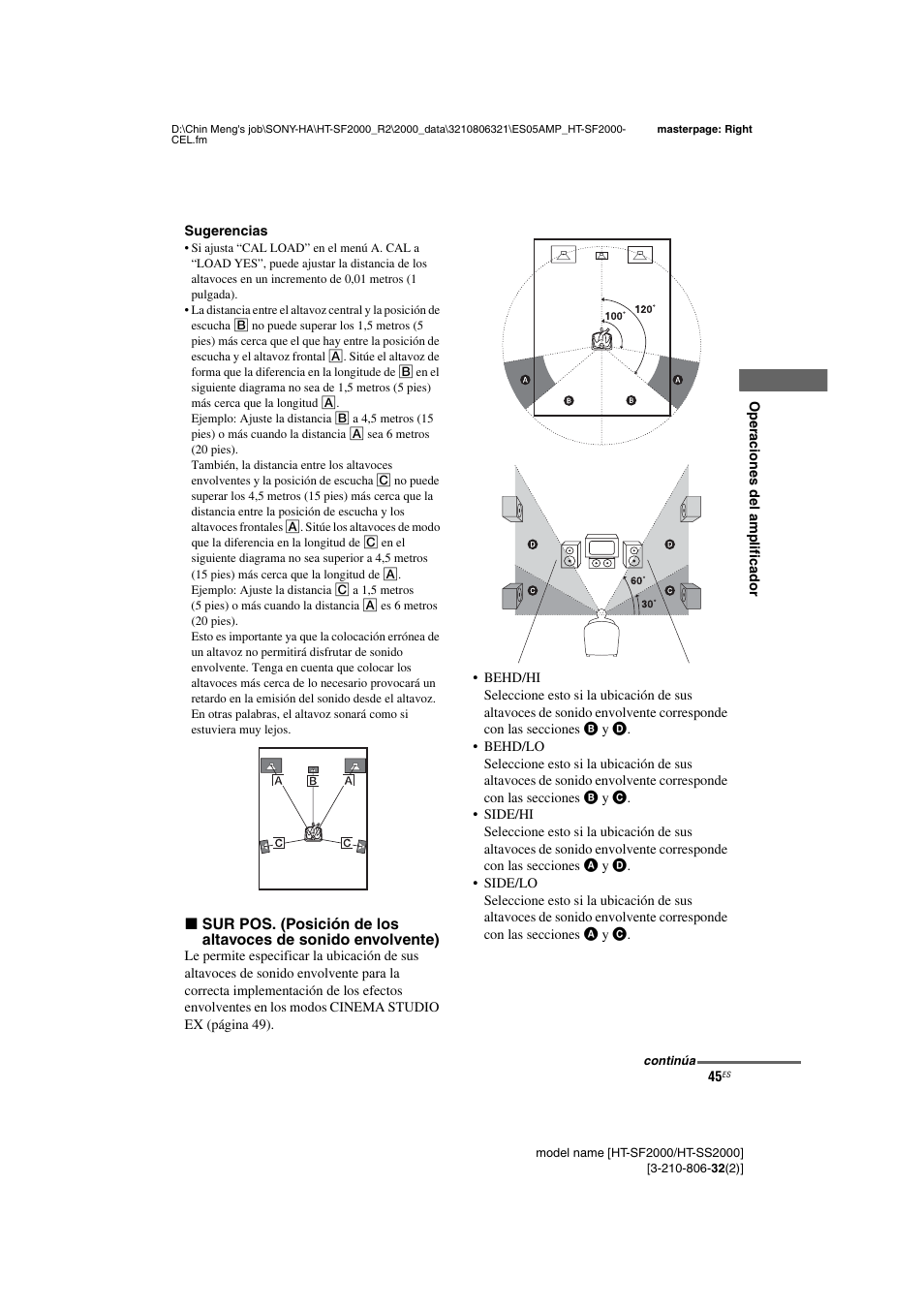 Sony HT-SS2000 User Manual | Page 45 / 76