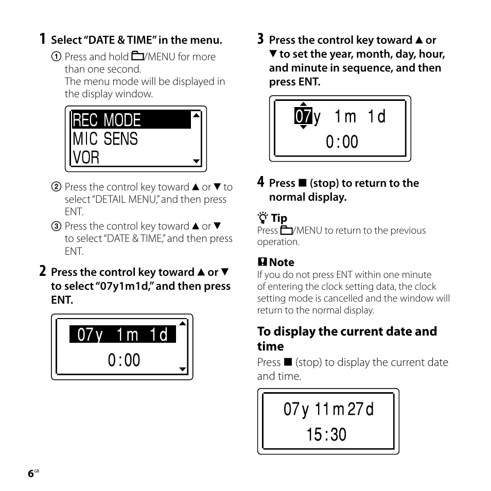 Sony ICD-UX80 User Manual | Page 6 / 60