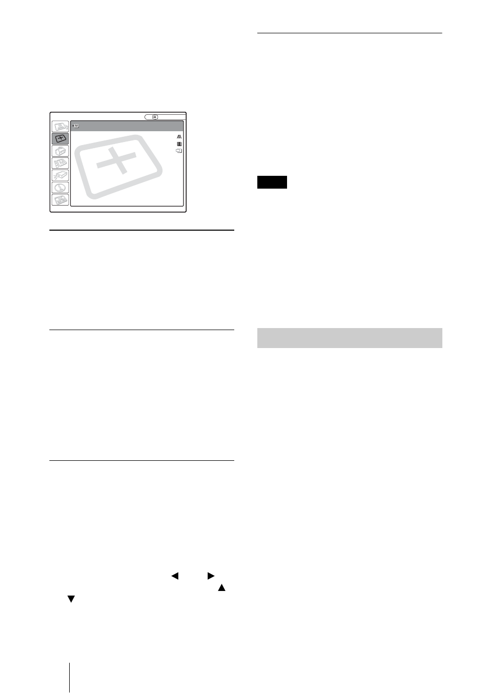 Dot phase, H size, Shift | Scan converter | Sony VPL-ES1 User Manual | Page 34 / 156