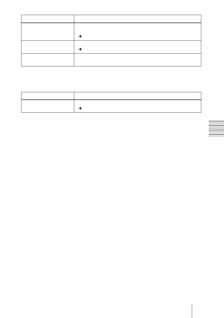 Caution messages | Sony VPL-ES1 User Manual | Page 45 / 156