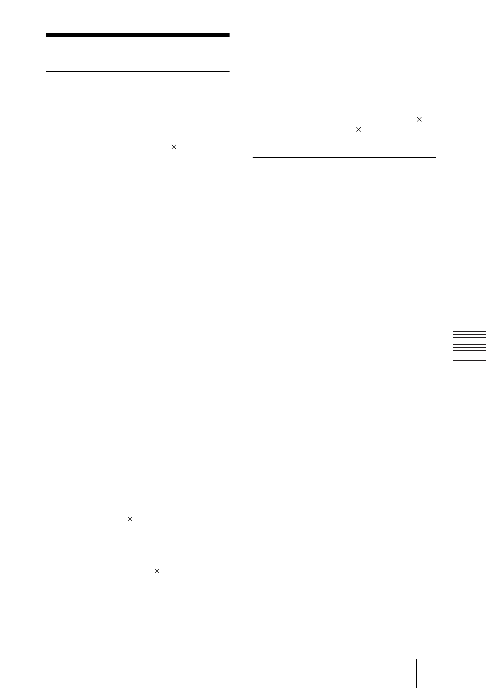 Specifications | Sony VPL-ES1 User Manual | Page 47 / 156