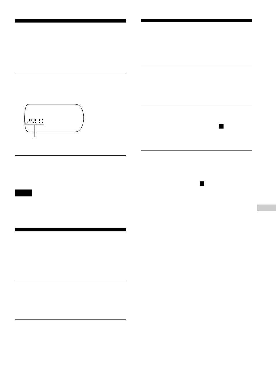 Protección de los oídos (avls), Bloqueo de los controles (hold), Desactivación de los pitidos | Protección de los oídos, Bloqueo de los controles | Sony D-NS921F User Manual | Page 73 / 128