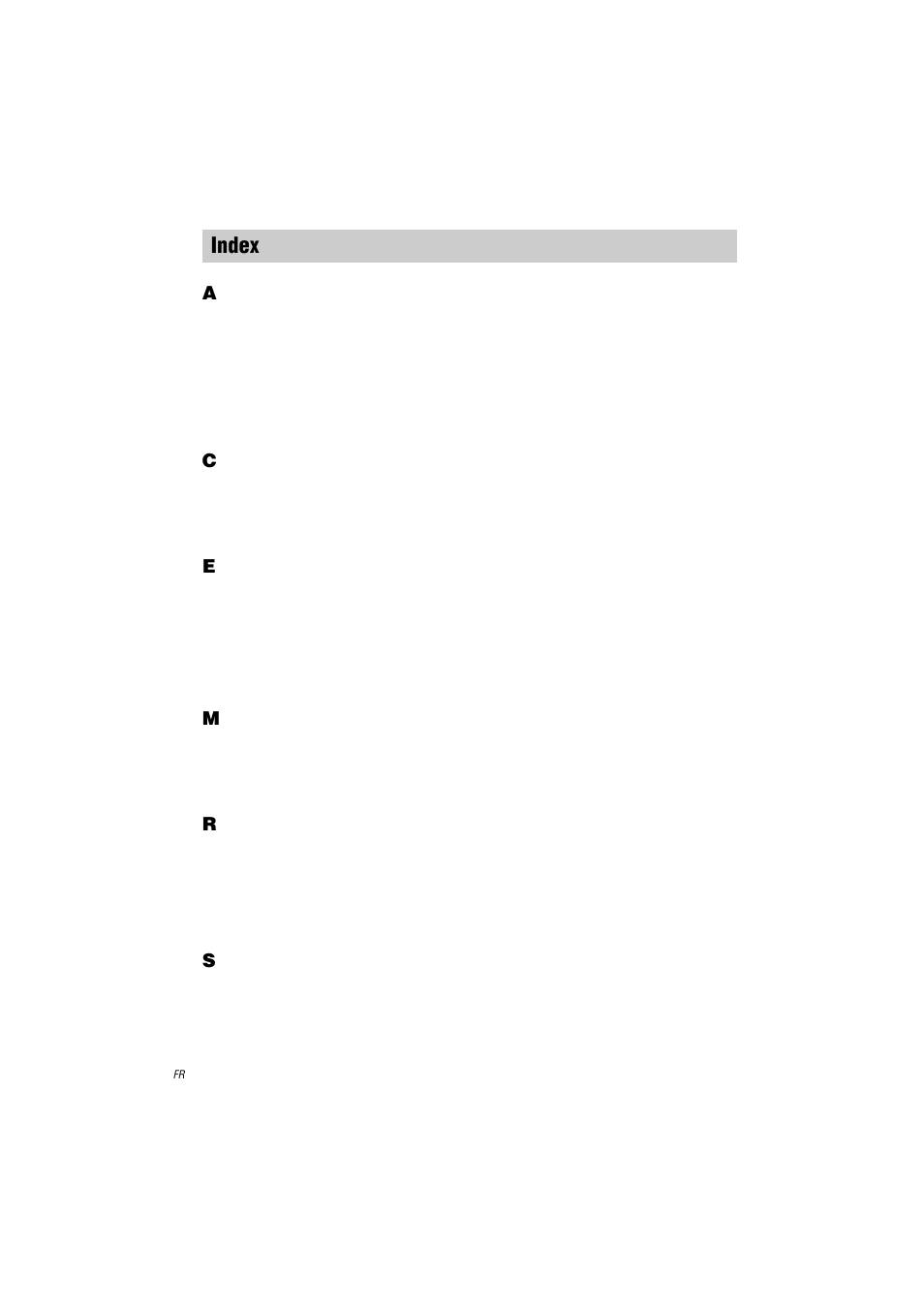 Index | Sony STR-LV500 User Manual | Page 34 / 72