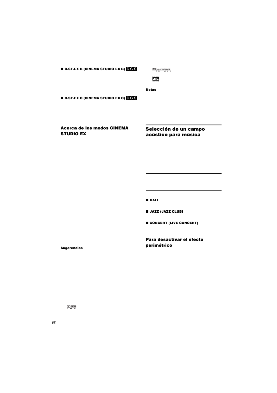 Sony STR-LV500 User Manual | Page 54 / 72