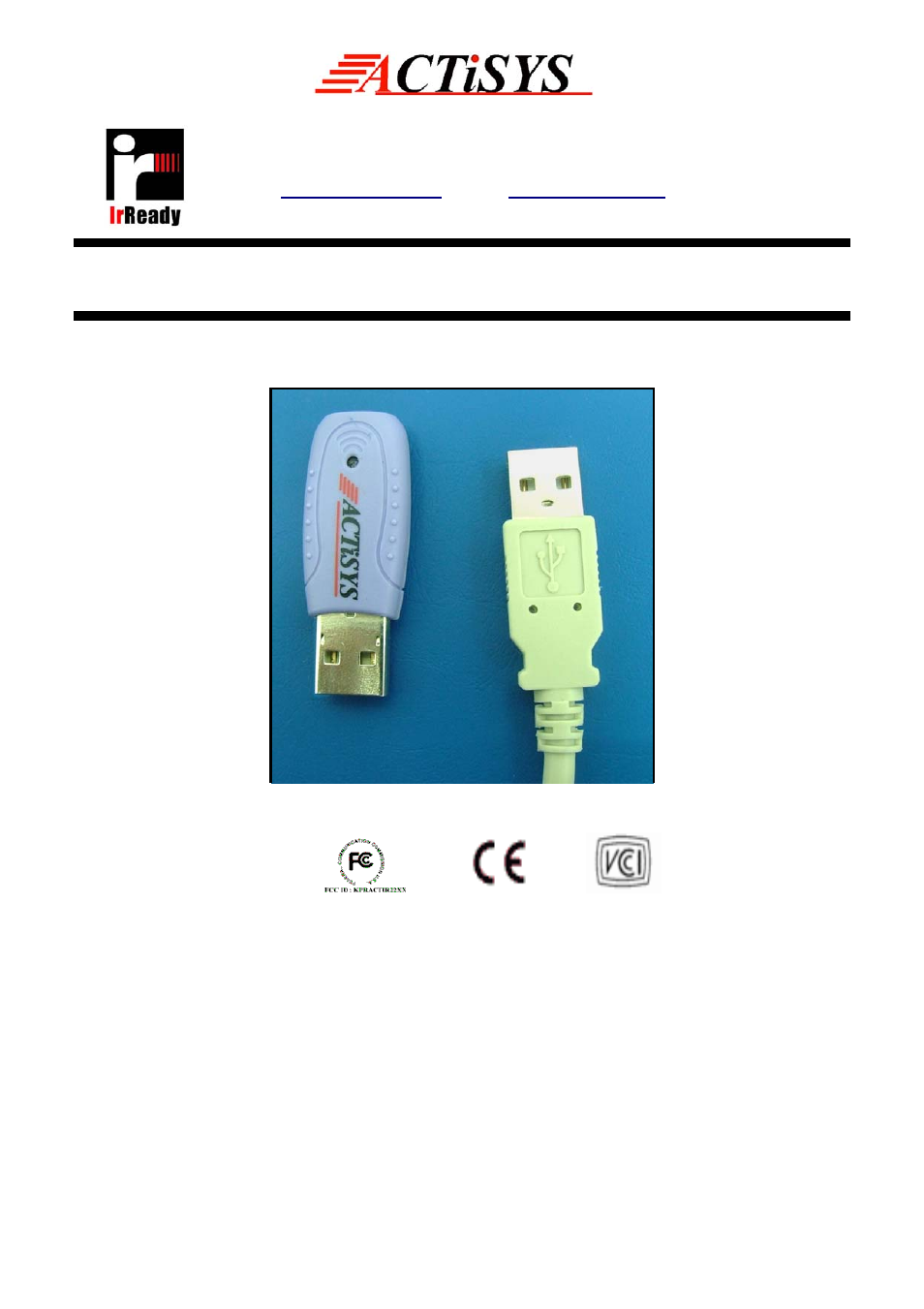 ACTiSYS ACT-IR4000US User Manual | 21 pages