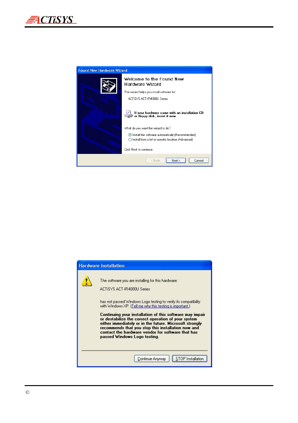 ACTiSYS ACT-IR4000US User Manual | Page 11 / 21