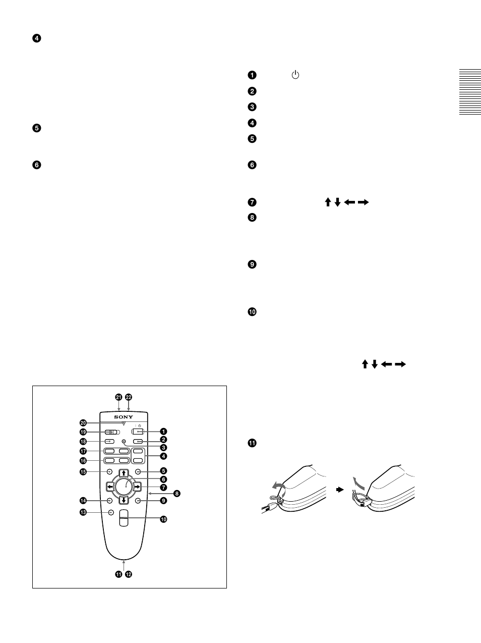 Mando a distancia, Notas sobre el haz láser | Sony VPL-PX30 User Manual | Page 93 / 124