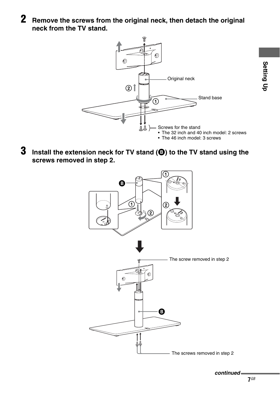 Sony WS-32SE1B User Manual | Page 7 / 44