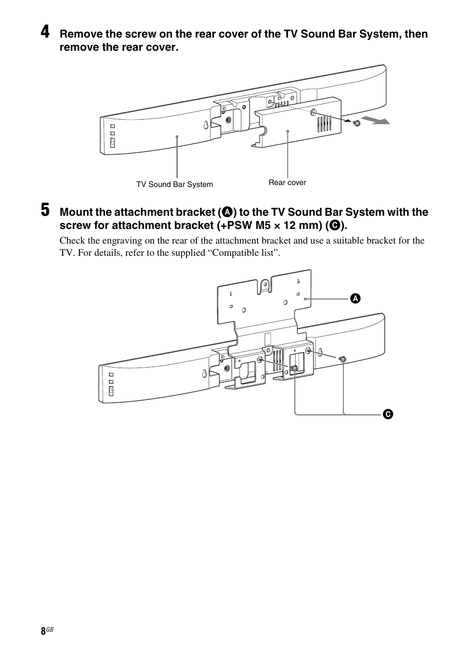 Sony WS-32SE1B User Manual | Page 8 / 44