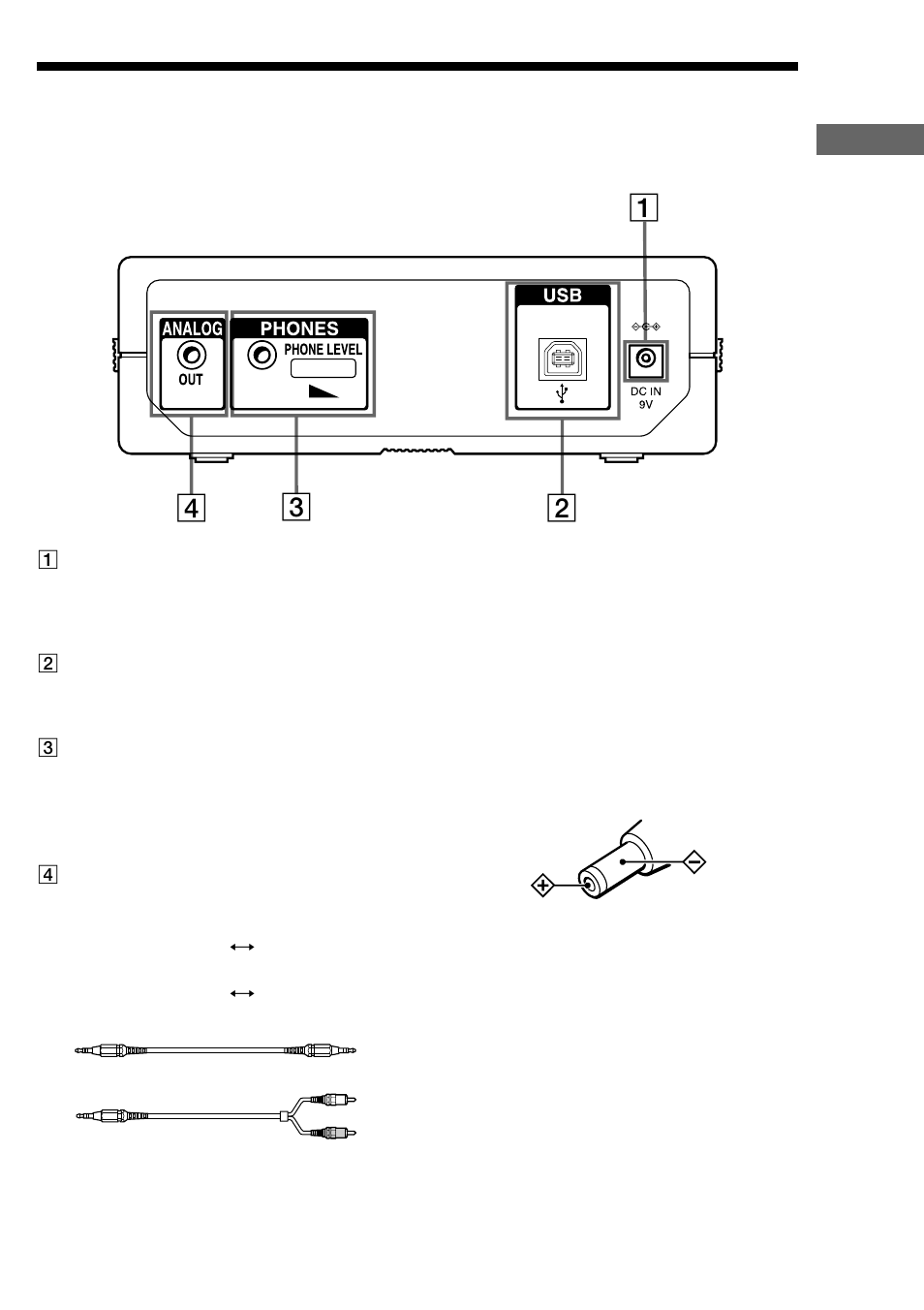 Descripción de las partes del panel delantero | Sony MDS-NT1 User Manual | Page 29 / 48