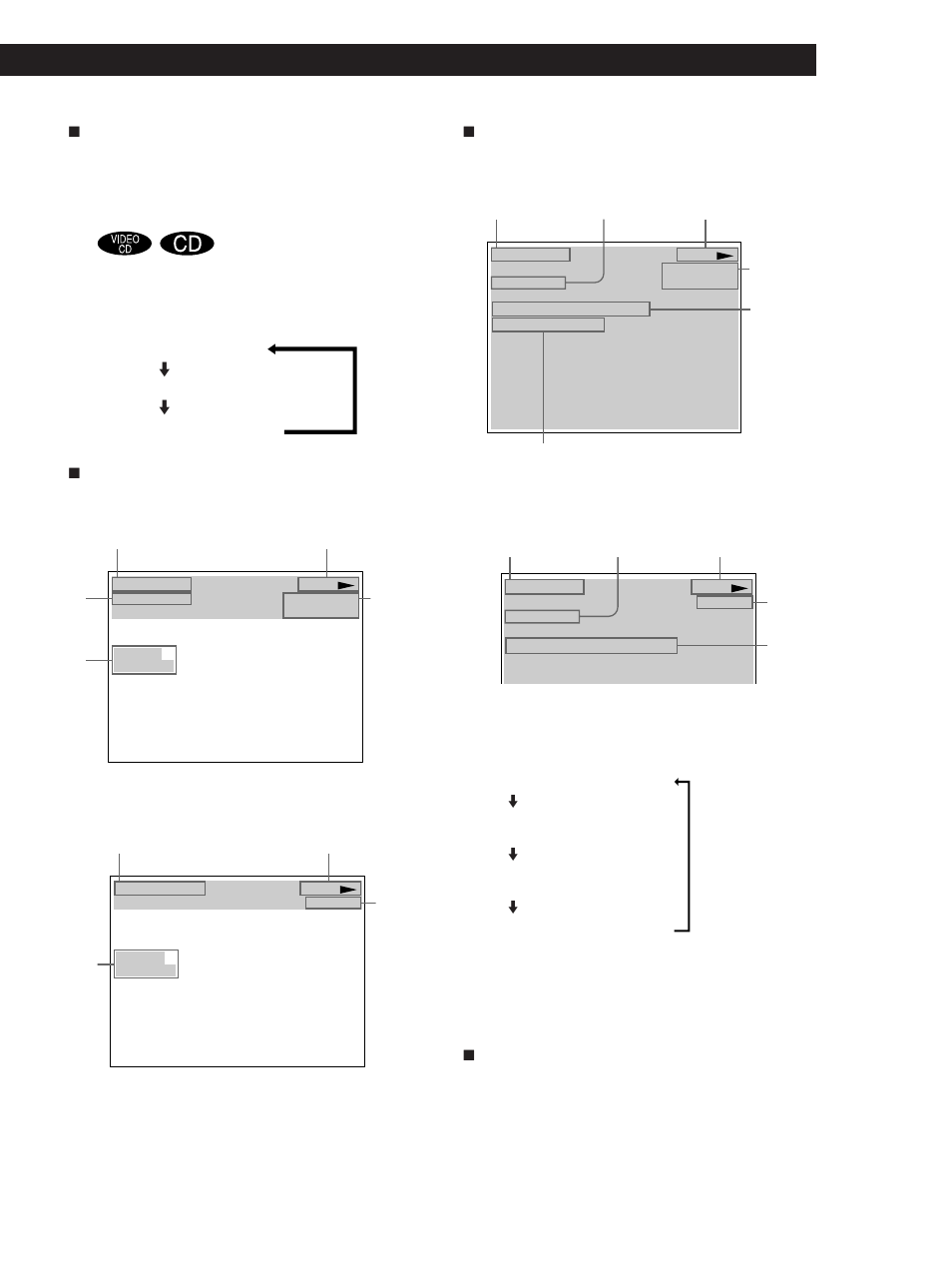 Playing cds in various modes, Playing discs in various modes, When playing back or stopping a cd/video cd | Sony DVP-S500D User Manual | Page 19 / 108