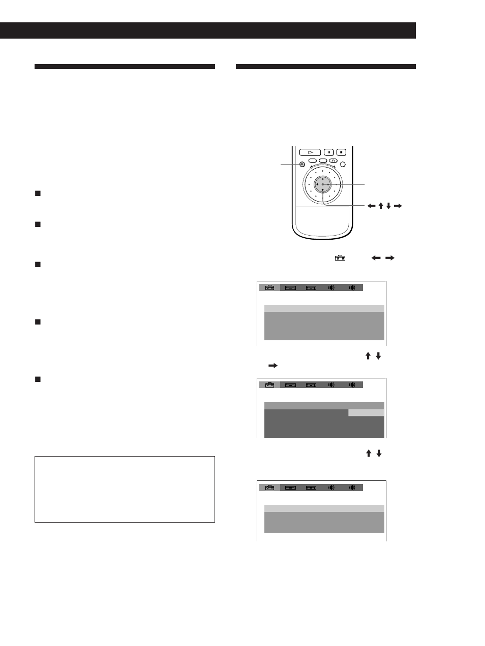 Necessary setup before using the player, Selecting the language for on-screen display, Playing cds getting started | Getting started | Sony DVP-S500D User Manual | Page 9 / 108