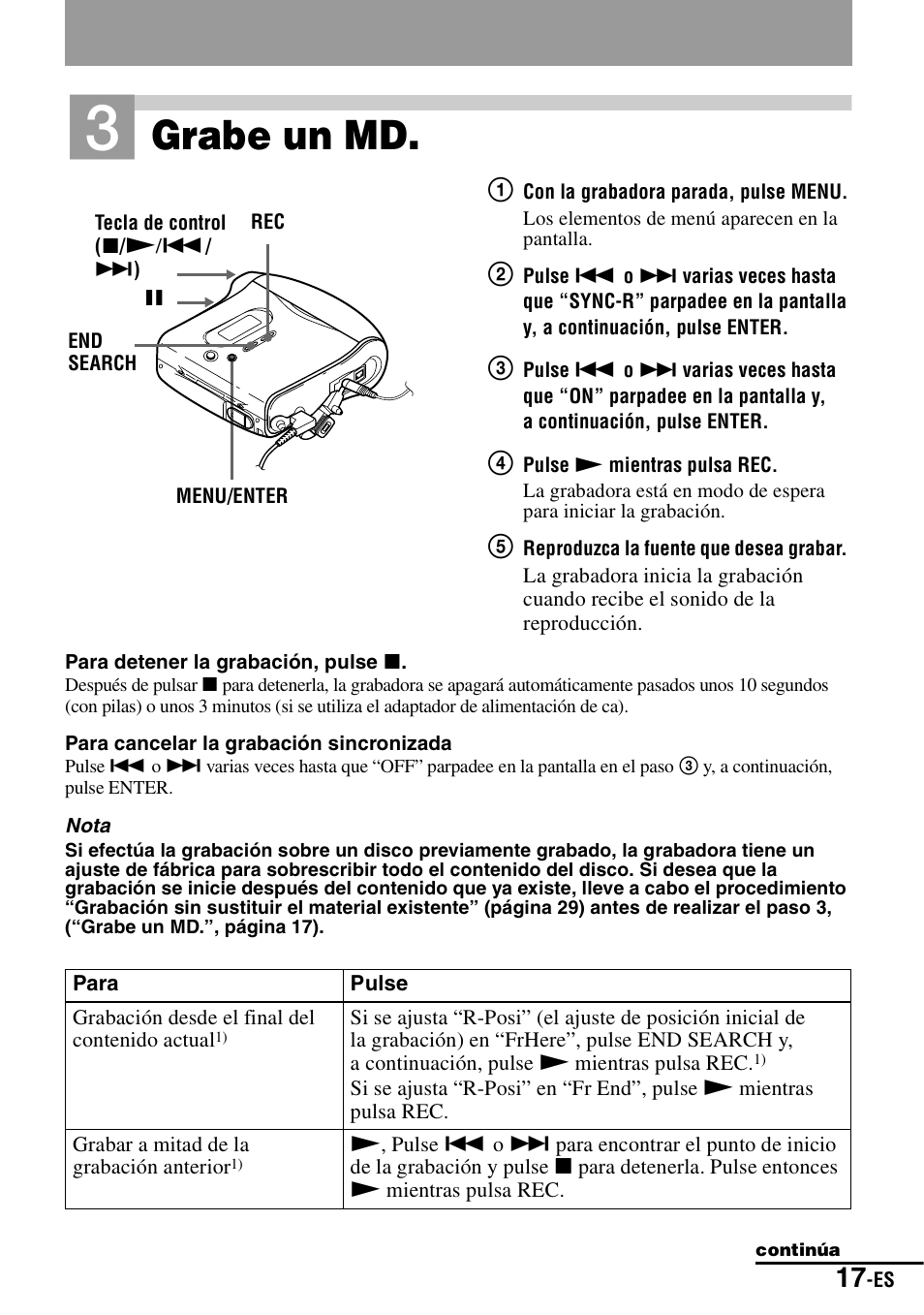 Grabe un md | Sony MZ-S1 User Manual | Page 157 / 208