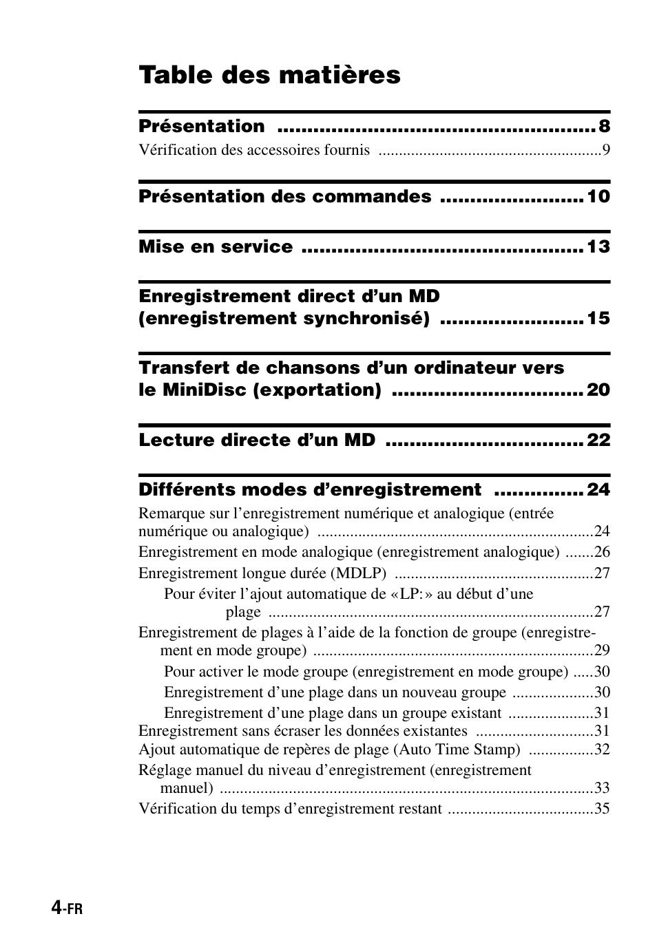 Sony MZ-S1 User Manual | Page 72 / 208