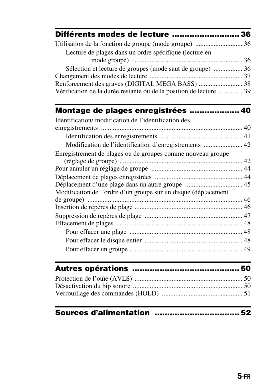 Sony MZ-S1 User Manual | Page 73 / 208