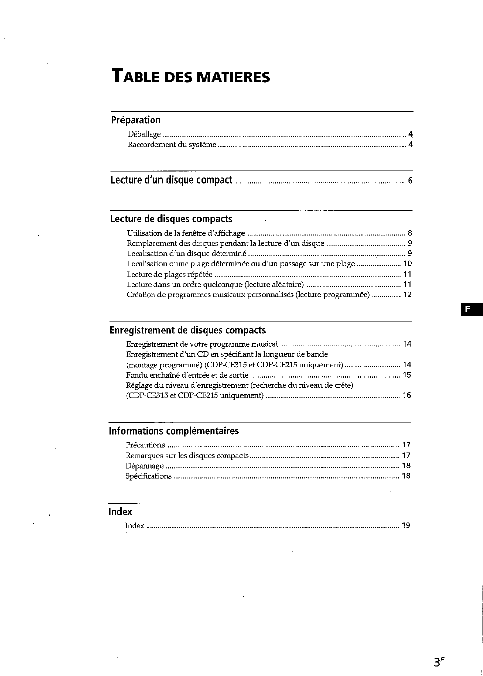 Sony CDP-CE315 User Manual | Page 21 / 92