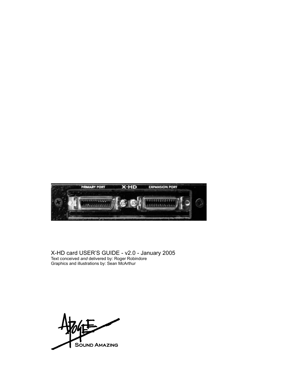 Apogee Digital X-HD User Manual | Page 28 / 28