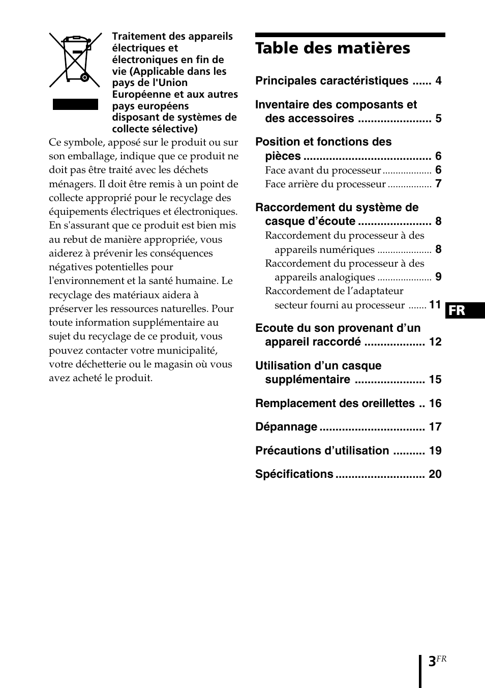 Sony MDR-DS1000 User Manual | Page 23 / 84