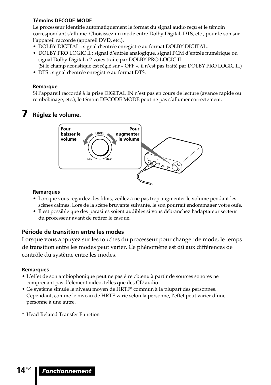 Sony MDR-DS1000 User Manual | Page 34 / 84