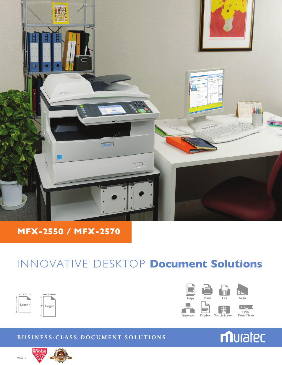 Applied Energy Products Innovative Desktop Document Solution MFX - 2550/ MFX User Manual | 6 pages