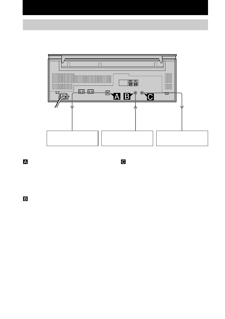 Optional components, Hooking up optional components | Sony CMT-L1 User Manual | Page 22 / 84