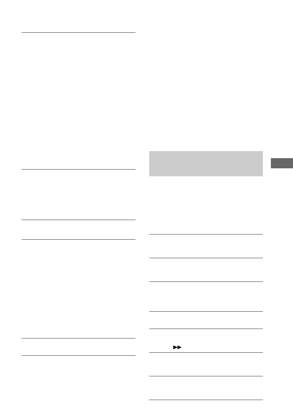 Indicación de autodiagnóstico, Sintonizador, Equipos opcionales | Mensajes | Sony CMT-L1 User Manual | Page 81 / 84