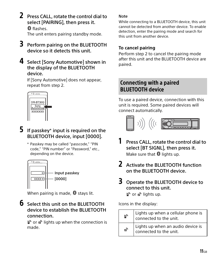Sony DSX-M50BT User Manual | Page 11 / 108