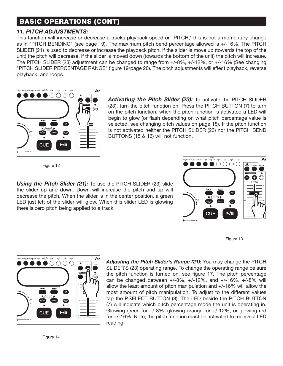 Basic operations (cont) | American Audio DCD-PRO600 User Manual | Page 18 / 32