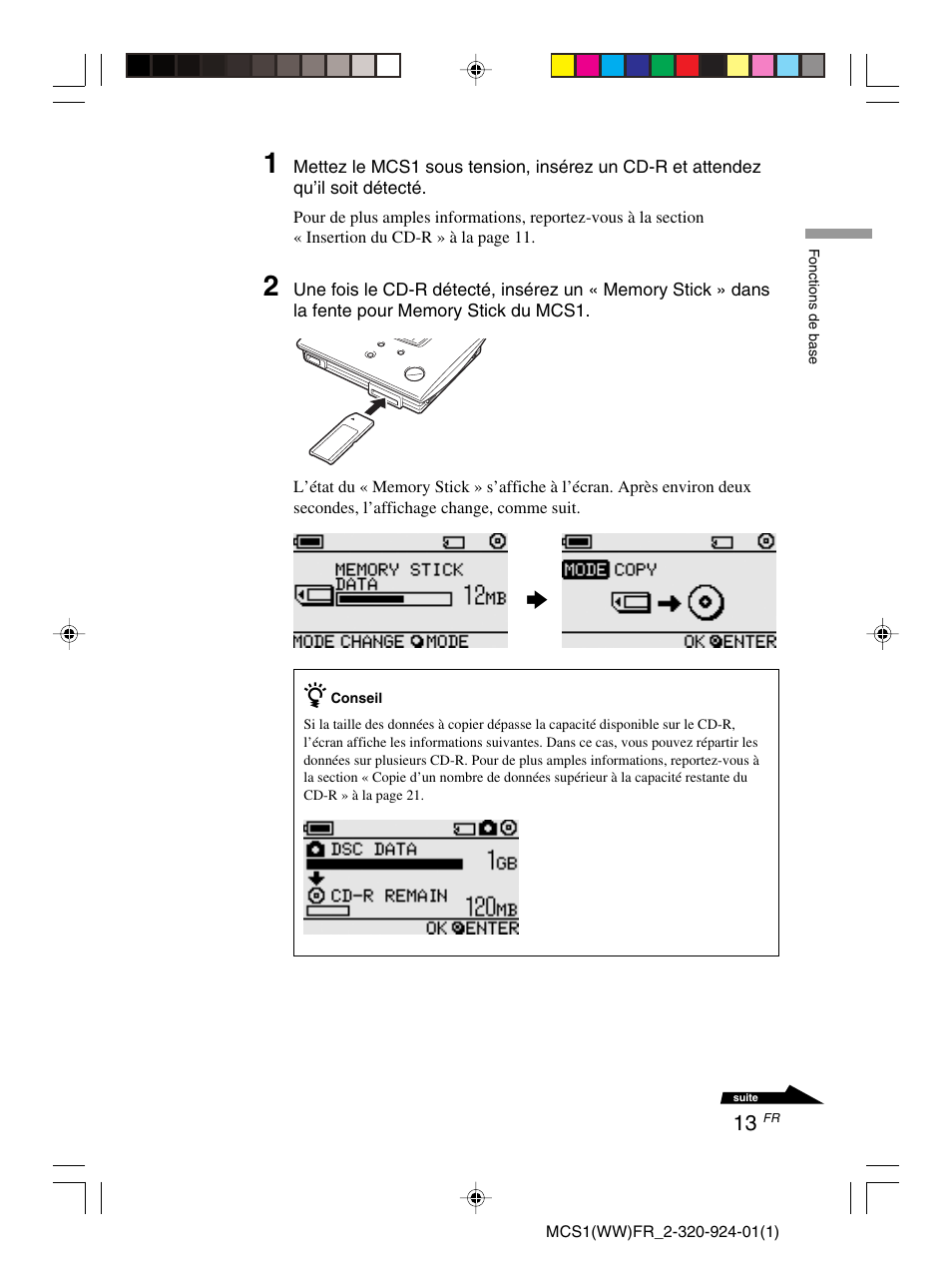 Sony MCS1 User Manual | Page 47 / 108