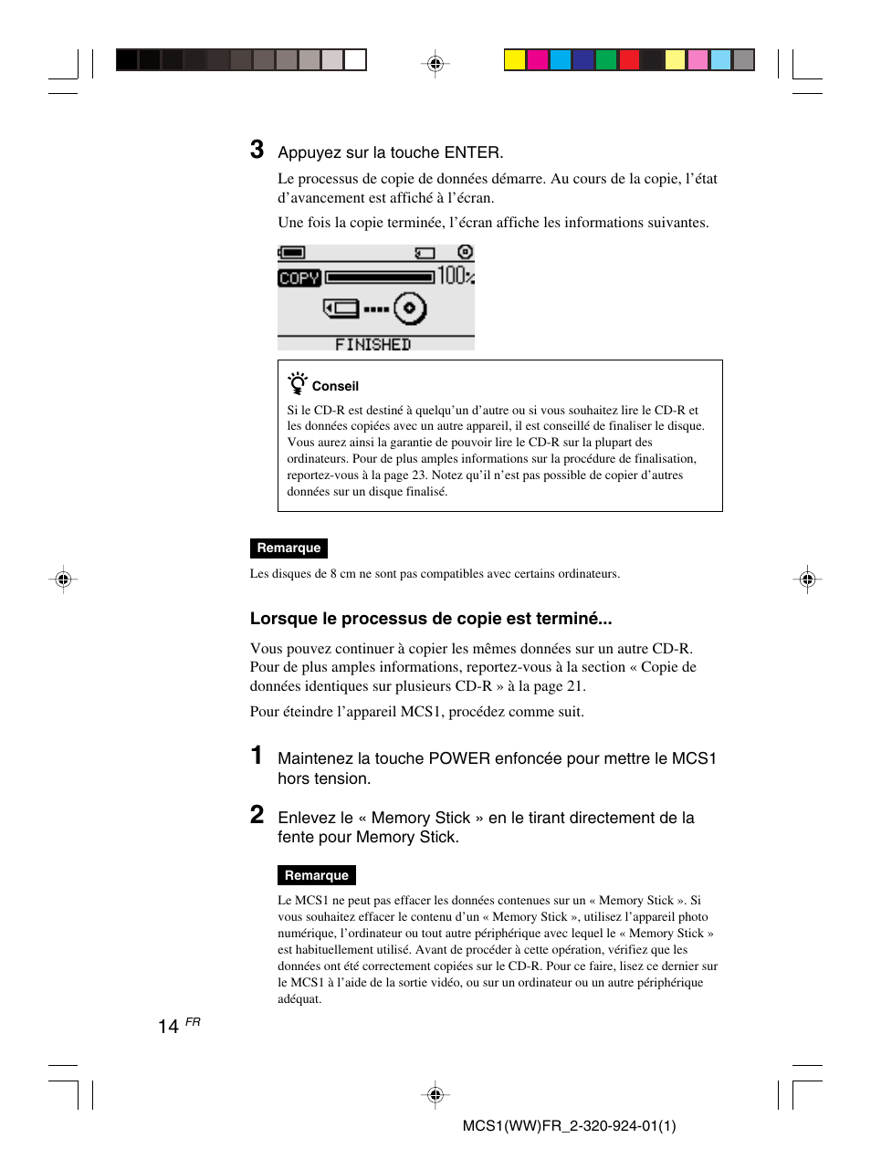 Sony MCS1 User Manual | Page 48 / 108