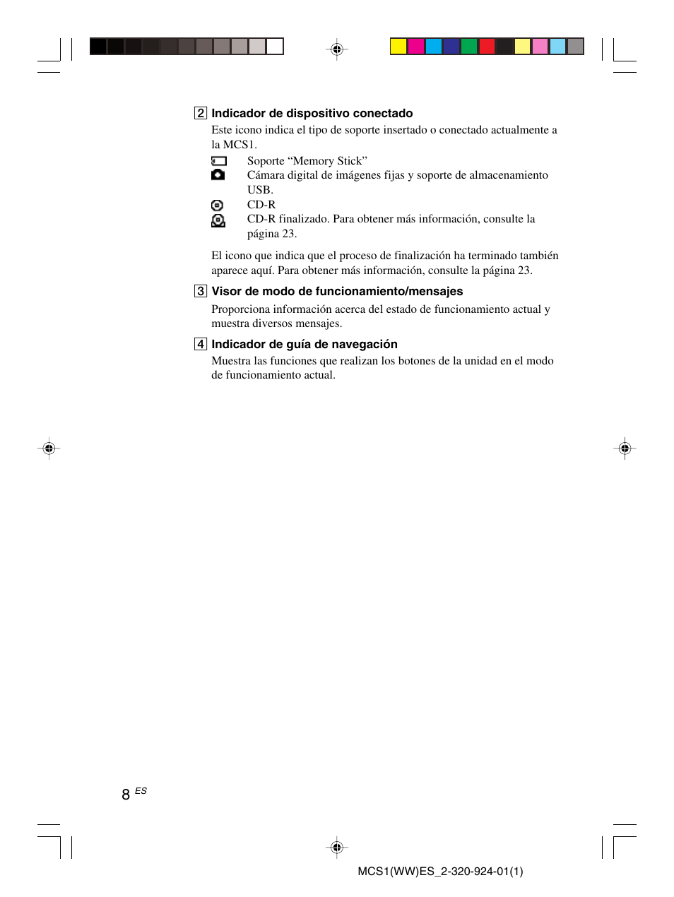 Sony MCS1 User Manual | Page 78 / 108