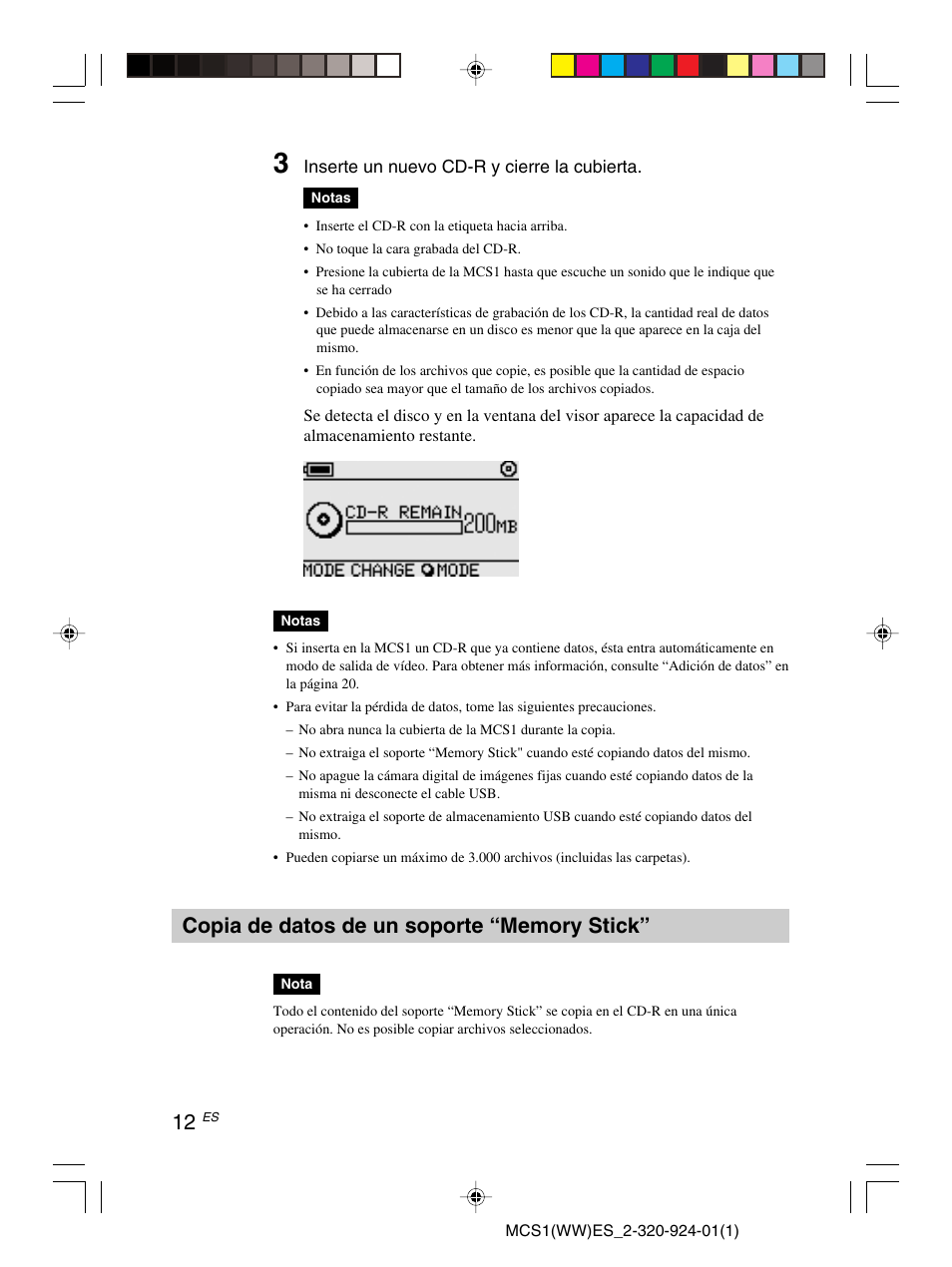 Sony MCS1 User Manual | Page 82 / 108