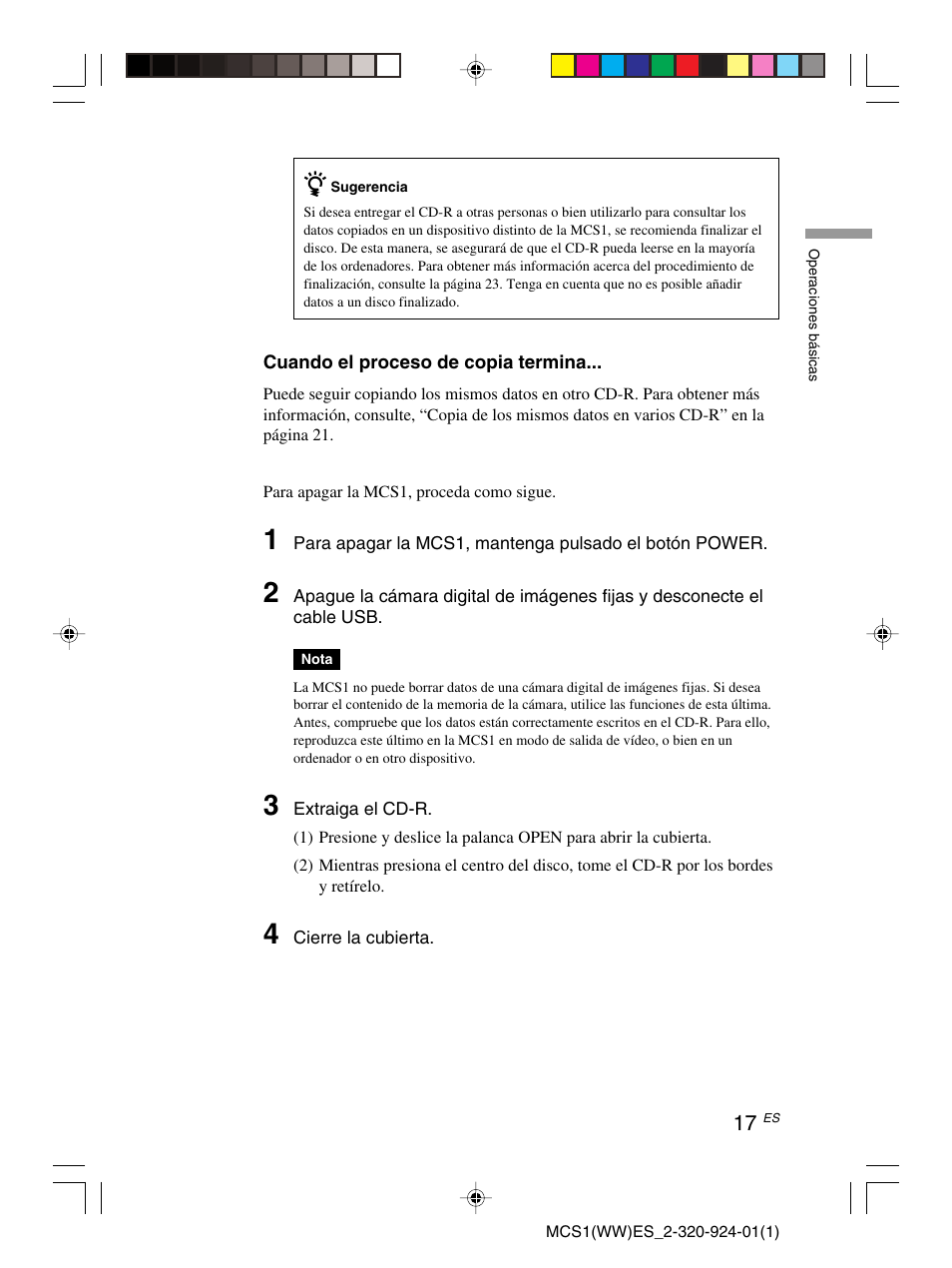 Sony MCS1 User Manual | Page 87 / 108