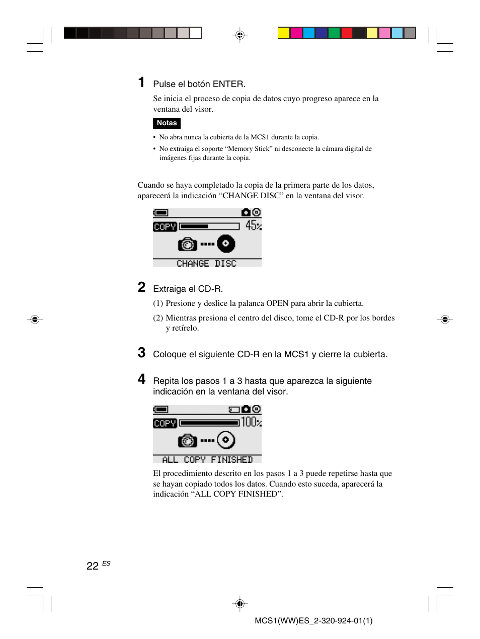 Sony MCS1 User Manual | Page 92 / 108