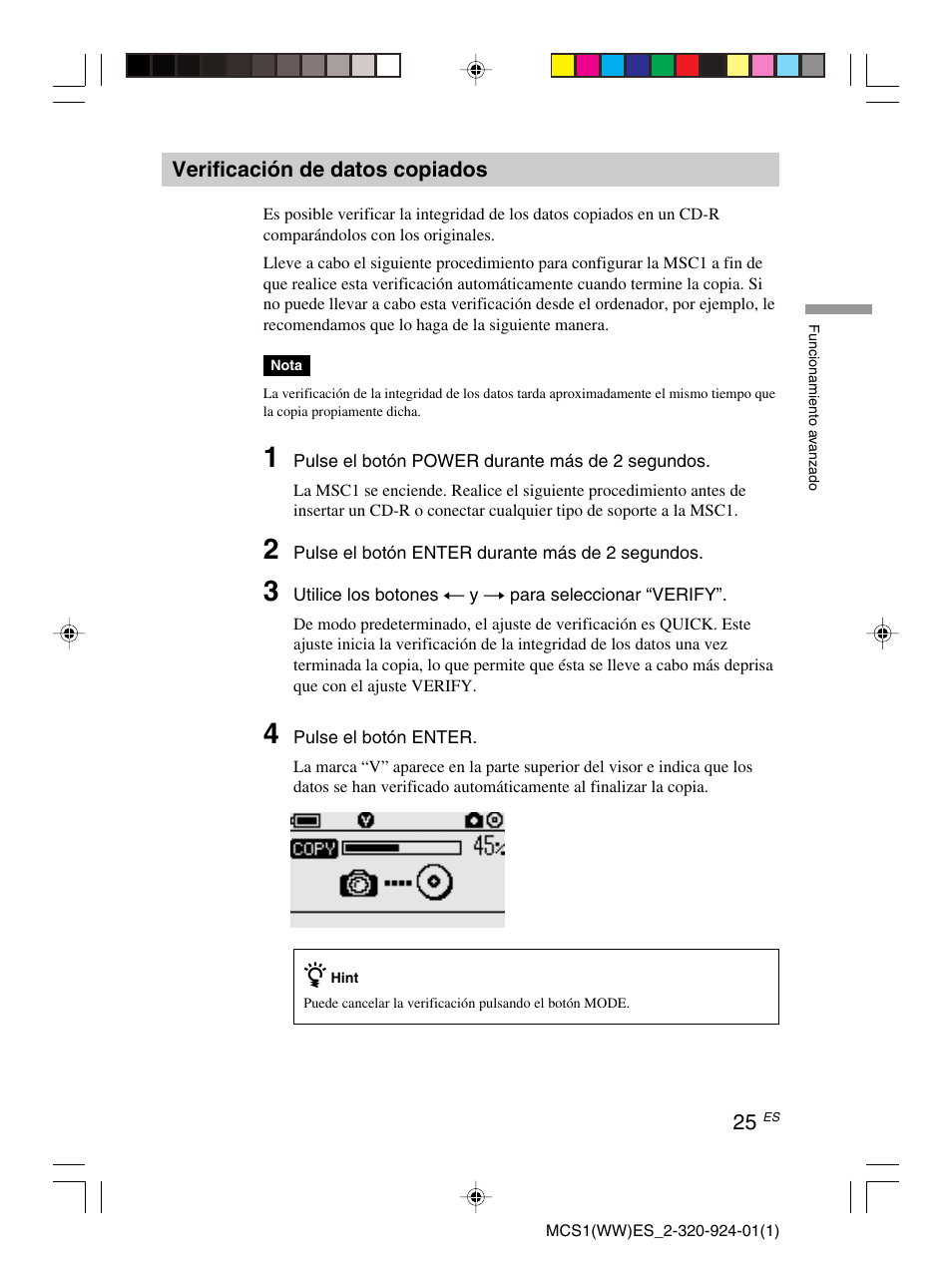 Sony MCS1 User Manual | Page 95 / 108