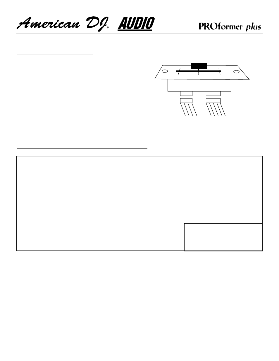 American Audio XDM-3633 User Manual | Page 8 / 8