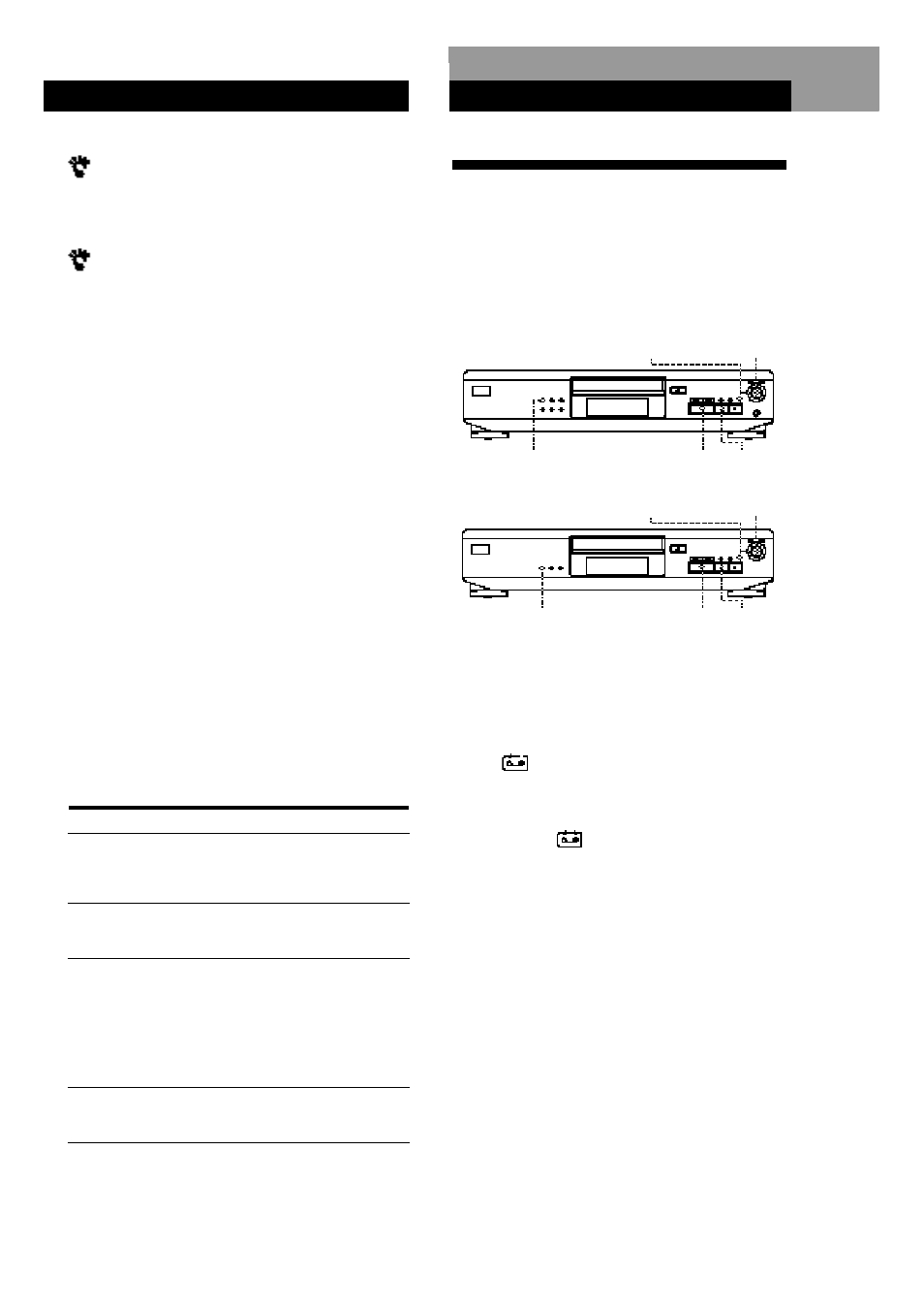 Recording your own program, Playing cds, Checking the track order | Changing the track order, Recording from cds | Sony CDP-XE200 User Manual | Page 11 / 46