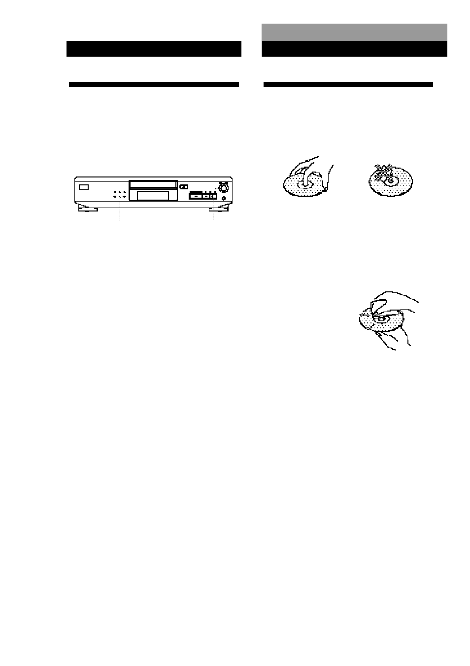 Recording from cds, Additional information | Sony CDP-XE200 User Manual | Page 14 / 46