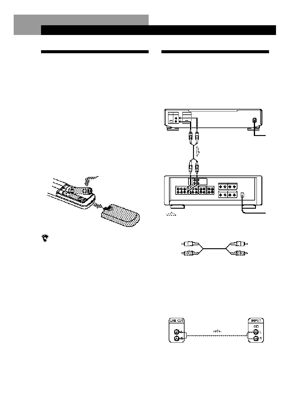 Déballage, Raccordement du système, Préparation | Vue d’ensemble, Raccordement | Sony CDP-XE200 User Manual | Page 19 / 46