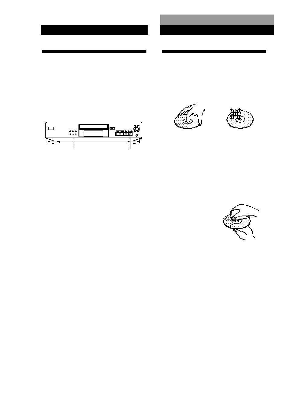 Remarques sur les disques compacts, Informations complémentaires, Enregistrement de disques compacts | Sony CDP-XE200 User Manual | Page 29 / 46