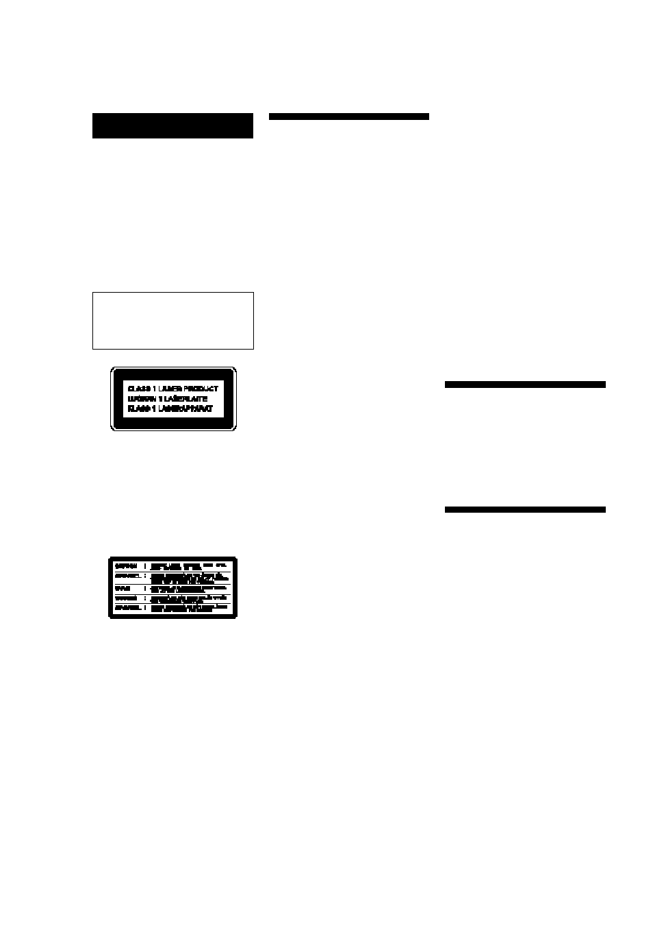 Precauciones, Acerca de este manual, Bienvenido | Advertencia | Sony CDP-XE200 User Manual | Page 32 / 46