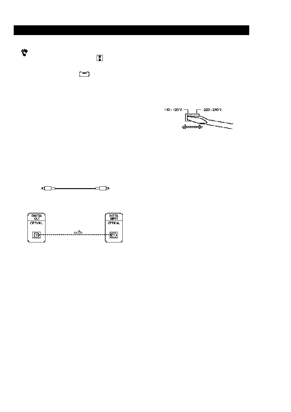 Procedimientos iniciales, Conexión del cable de alimentación, Y a continuación | Sony CDP-XE200 User Manual | Page 35 / 46