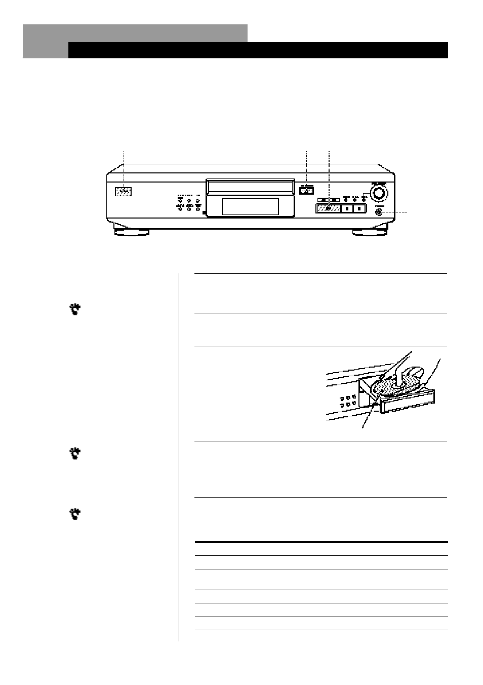 Reproducción de un cd 2 3 4 | Sony CDP-XE200 User Manual | Page 36 / 46