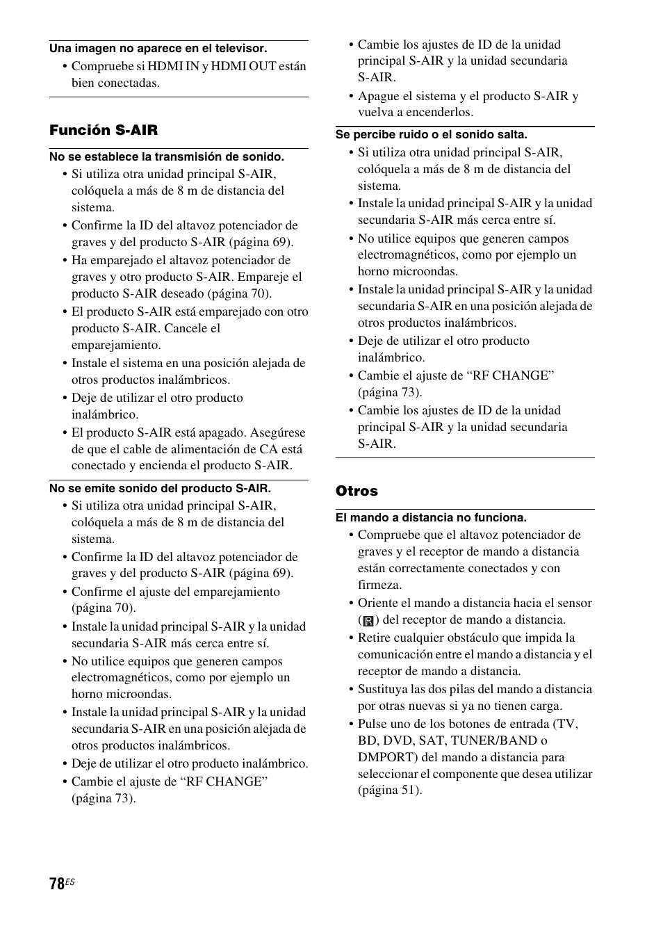 Sony HT-IS100 User Manual | Page 164 / 172