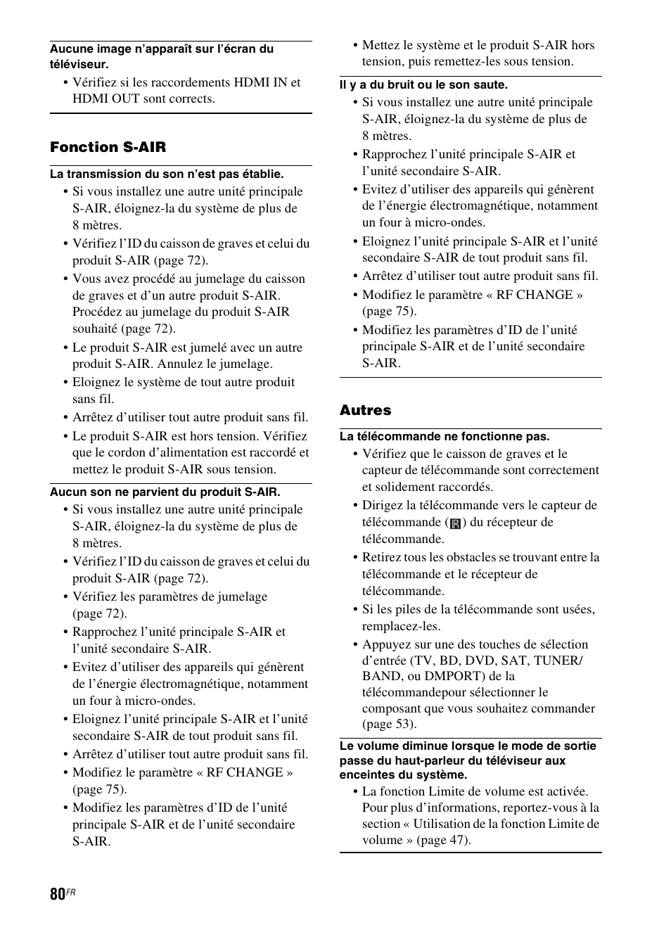 Sony HT-IS100 User Manual | Page 80 / 172