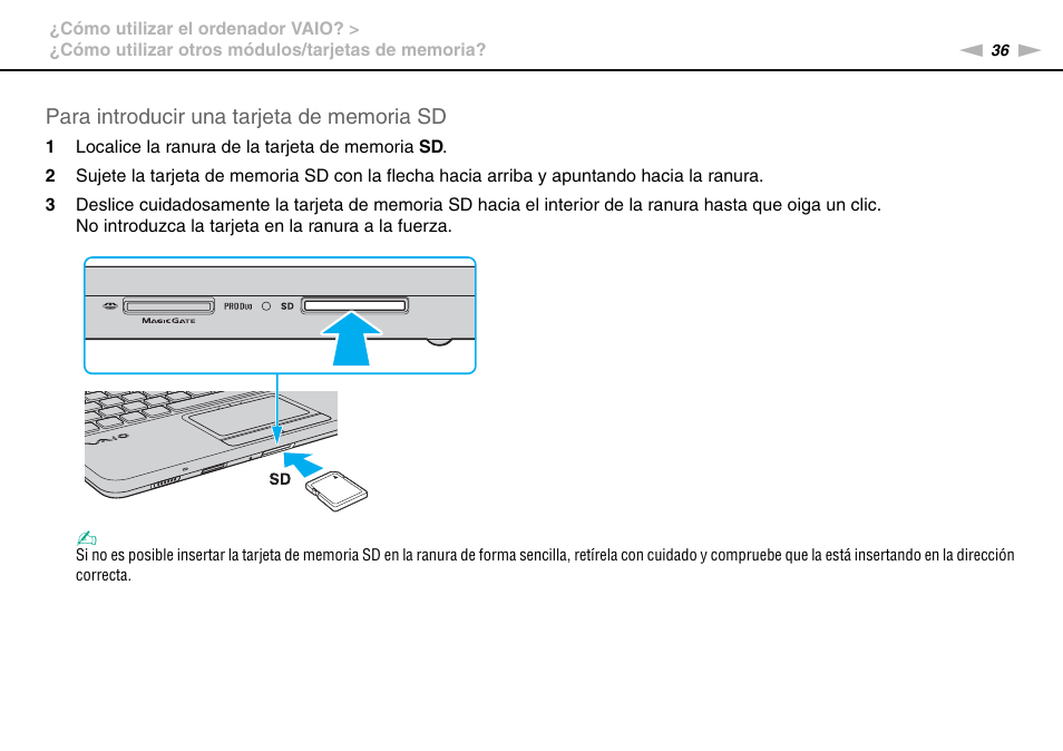 Sony VPCW11S1E User Manual | Page 36 / 127